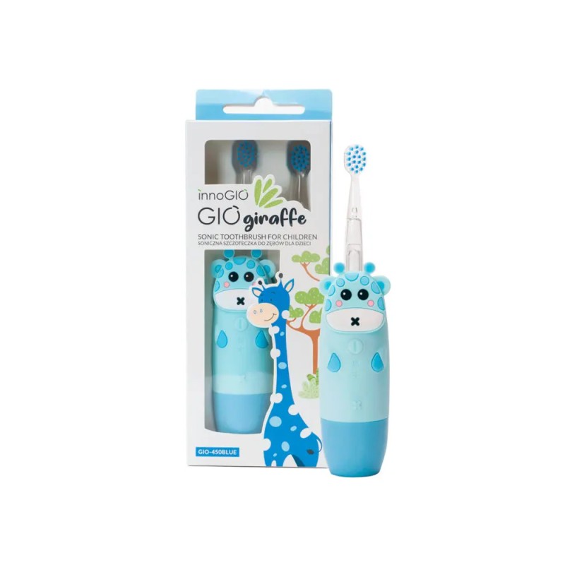 INNOGIO SONIC ΠΑΙΔΙΚΗ ΗΛΕΚΤΡΙΚΗ ΟΔΟΝΤΟΒΟΥΡΤΣΑ GIORABBIT BLUE