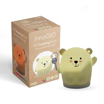 INNOGIO ΜΠΡΕΛΟΚ ΦΩΤΑΚΙ ΣΙΛΙΚΟΝΗΣ GIOKEYRING BEAR INNOGIO ΜΠΡΕΛΟΚ ΦΩΤΑΚΙ ΣΙΛΙΚΟΝΗΣ GIOKEYRING BEAR