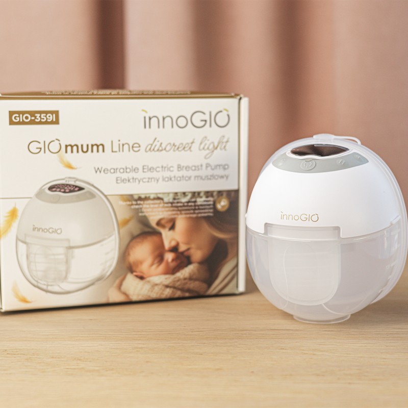 INNOGIO ΦΟΡΗΤΟ ΗΛΕΚΤΡΙΚΟ ΘΗΛΑΣΤΡΟ ΜΕ ΦΩΤΙΣΜΟ - DISCREET LIGHT GIO WEREBLE ELECTRIC BREAST PUMP INNOGIO ΦΟΡΗΤΟ ΗΛΕΚΤΡΙΚΟ ΘΗΛΑΣΤΡΟ ΜΕ ΦΩΤΙΣΜΟ - DISCREET LIGHT GIO WEREBLE ELECTRIC BREAST PUMP