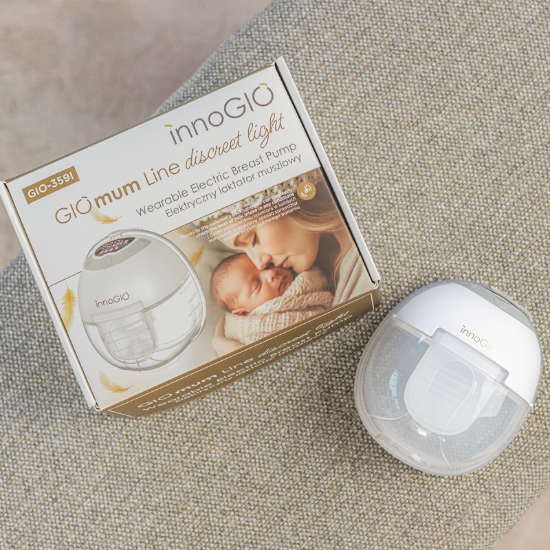 INNOGIO ΦΟΡΗΤΟ ΗΛΕΚΤΡΙΚΟ ΘΗΛΑΣΤΡΟ ΜΕ ΦΩΤΙΣΜΟ - DISCREET LIGHT GIO WEREBLE ELECTRIC BREAST PUMP INNOGIO ΦΟΡΗΤΟ ΗΛΕΚΤΡΙΚΟ ΘΗΛΑΣΤΡΟ ΜΕ ΦΩΤΙΣΜΟ - DISCREET LIGHT GIO WEREBLE ELECTRIC BREAST PUMP
