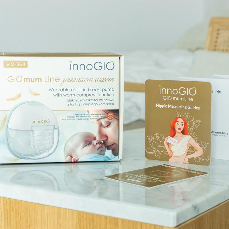 INNOGIO ΦΟΡΗΤΟ ΘΕΡΜΑΙΝΟΜΕΝΟ ΘΗΛΑΣΤΡΟ - GIO PREMIUM WARM WEREBLE ELECTRIC BREAST PUMP INNOGIO ΦΟΡΗΤΟ ΘΕΡΜΑΙΝΟΜΕΝΟ ΘΗΛΑΣΤΡΟ - GIO PREMIUM WARM WEREBLE ELECTRIC BREAST PUMP