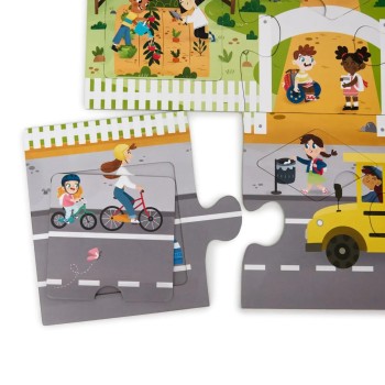 MINILAND ECO PUZZLE - MY ECO SCHOOL MINILAND ECO PUZZLE - MY ECO SCHOOL