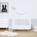 SNUZ ΒΡΕΦΙΚΟ ΚΡΕΒΑΤΙ SNUZKOT SKANDI WHITE