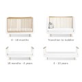 SNUZ ΒΡΕΦΙΚΟ ΚΡΕΒΑΤΙ SNUZKOT SKANDI COT BED NATURA