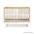 SNUZ ΒΡΕΦΙΚΟ ΚΡΕΒΑΤΙ SNUZKOT SKANDI COT BED NATURA