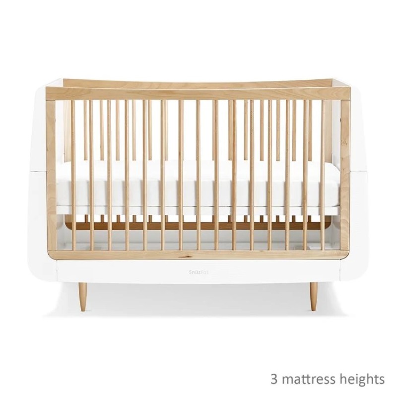 SNUZ ΒΡΕΦΙΚΟ ΚΡΕΒΑΤΙ SNUZKOT SKANDI COT BED NATURA