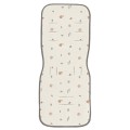 X-TREME BABY ΣΤΡΩΜΑ ΚΑΡΟΤΣΙΟΥ MONΗΣ ΟΨΗΣ 35 x 83 CM WONDER IVORY