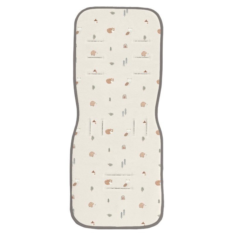 X-TREME BABY ΣΤΡΩΜΑ ΚΑΡΟΤΣΙΟΥ MONΗΣ ΟΨΗΣ 35 x 83 CM WONDER IVORY