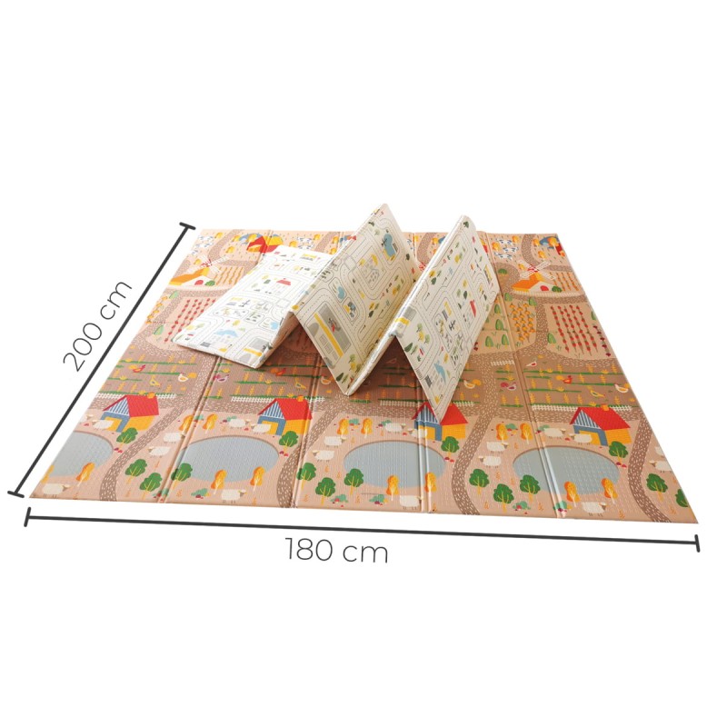 ASALVO ΠΤΥΣΣΟΜΕΝΟ ΧΑΛΑΚΙ ΔΡΑΣΤΗΡΙΟΤΗΤΩΝ FARM-CITY 200 x 180 CM