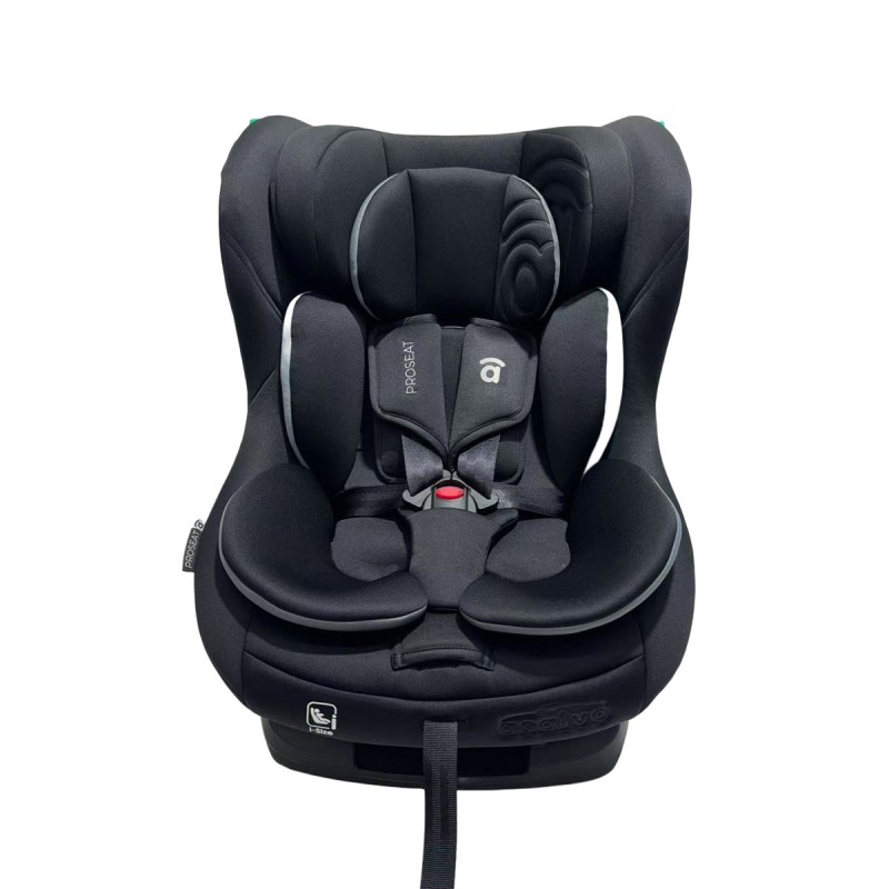 ASALVO ΠΑΙΔΙΚΟ ΚΑΘΙΣΜΑ ΑΥΤΟΚΙΝΗΤΟΥ I-SIZE PROSEAT ΜΑΥΡΟ 40–105 CM