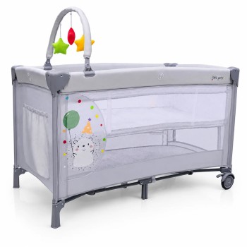 ASALVO ΠΑΡΚΟΚΡΕΒΑΤΟ COMPLETE DUO HEDGEHOG GREY