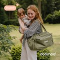 DOOMOO FLUFFY DIAPER BAG KAKHI - ΤΣΑΝΤΑ ΑΛΛΑΞΙΕΡΑ