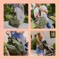DOOMOO FLUFFY DIAPER BAG KAKHI - ΤΣΑΝΤΑ ΑΛΛΑΞΙΕΡΑ