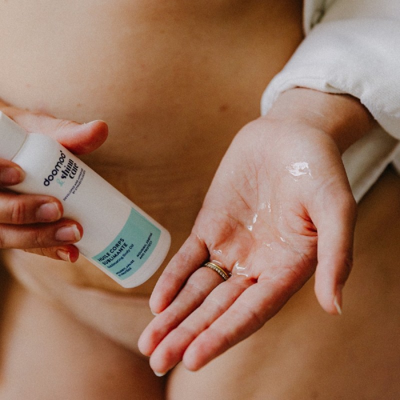 DOOMOO ENHANCING BODY OIL - ΛΑΔΙ ΣΩΜΑΤΟΣ ΓΙΑ ΕΓΚΥΜΟΣΥΝΗ ΚΑΙ ΡΑΓΑΔΕΣ