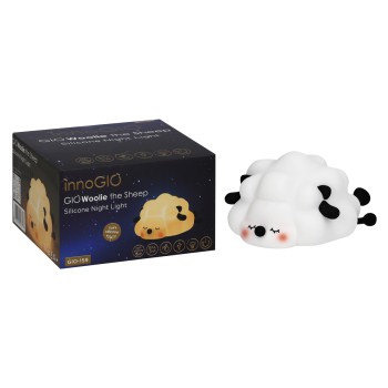 INNOGIO ΦΩΤΙΣΤΙΚΟ ΝΥΧΤΟΣ ΣΙΛΙΚΟΝΗΣ GIO WOOLIE THE SHEEP