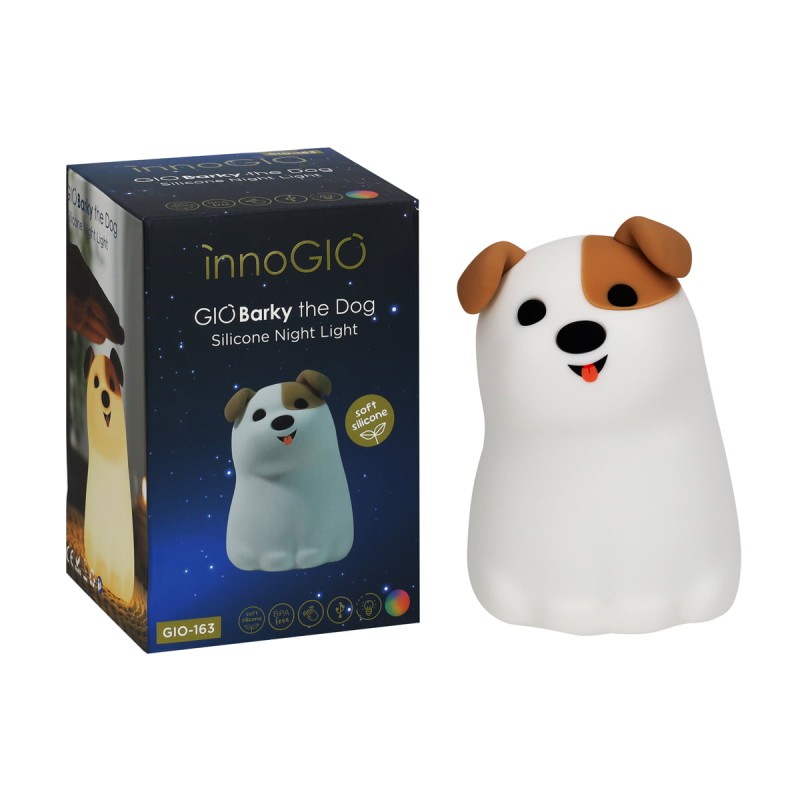 INNOGIO ΦΩΤΙΣΤΙΚΟ ΝΥΚΤΟΣ ΣΙΛΙΚΟΝΗΣ GIO BARKY THE DOG