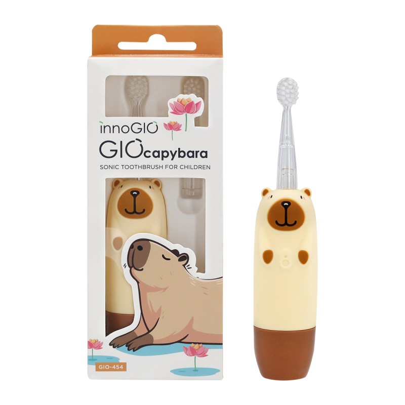 INNOGIO SONIC ΠΑΙΔΙΚΗ ΗΛΕΚΤΡΙΚΗ ΟΔΟΝΤΟΒΟΥΡΤΣΑ GIOCAPYBARA