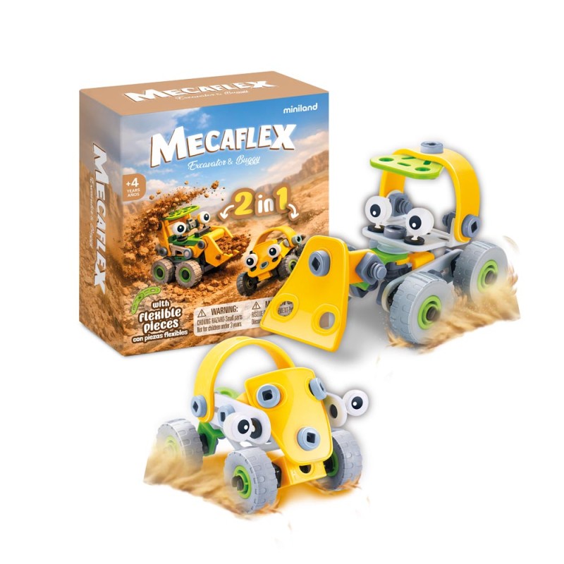 MINILAND ΣΕΤ ΕΥΕΛΙΚΤΗΣ ΚΑΤΑΣΚΕΥΗΣ ΕΚΣΚΑΦΕΑ MECAFLEX EXCAVATOR