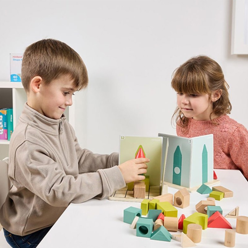 MINILAND ΕΠΙΤΡΑΠΕΖΙΟ ΠΑΙΧΝΙΔΙ ΣΚΙΕΣ ΚΑΙ ΣΧΗΜΑΤΑ - SHAPE MAKERS RETAIL FSC 100%