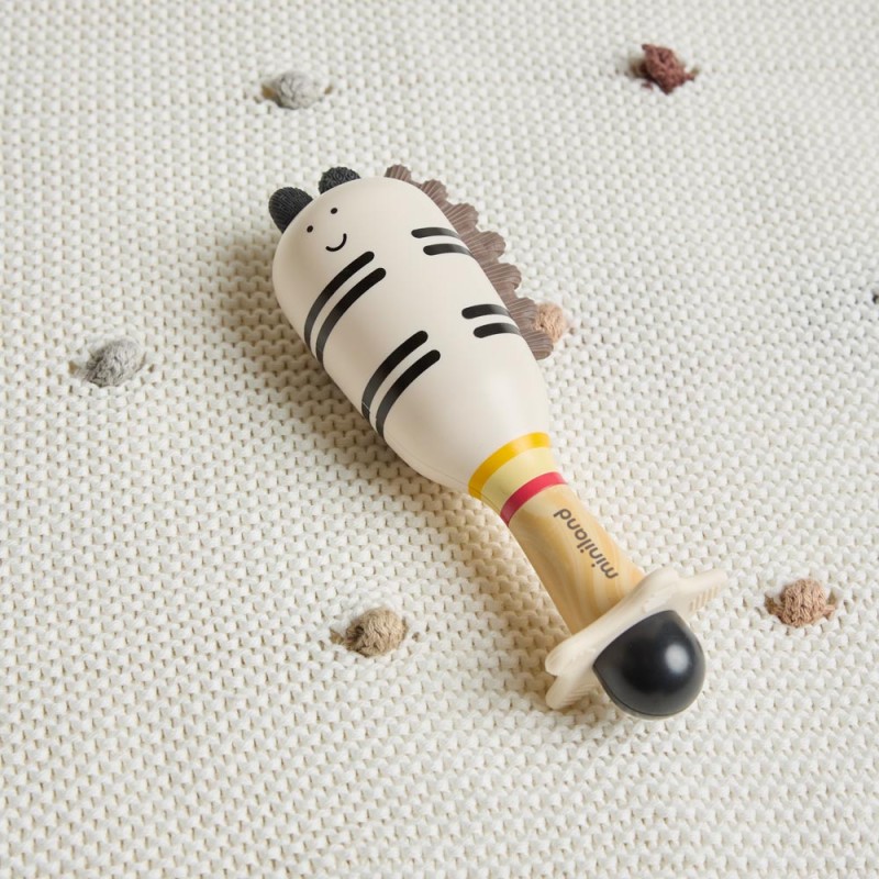 MINILAND ΜΟΥΣΙΚΗ ΚΟΥΔΟΥΝΙΣΤΡΑ - ZEBRA RATTLE