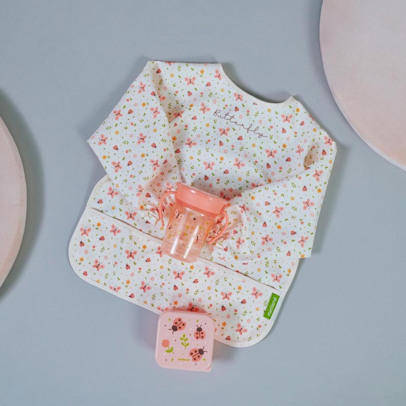 MINILAND ΒΡΕΦΙΚΗ ΣΑΛΙΑΡΑ ΜΕ ΜΑΝΙΚΙΑ SOFT BIBY BUTTERFLY