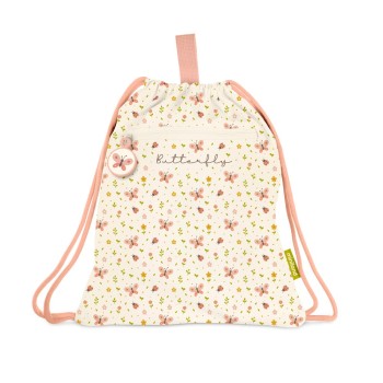 MINILAND ΠΑΙΔΙΚΟ ΣΑΚΙΔΙΟ ΠΛΑΤΗΣ ΜΕ ΚΟΡΔΟΝΙΑ KIDDIE SACK BUTTERFLY