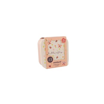 MINILAND ΠΑΙΔΙΚΟ ΣΕΤ ΔΟΧΕΙΩΝ SNACKBOX-3 BUTTERFLY