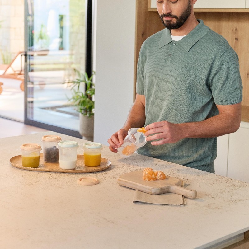 MINILAND HERMISIZED DREAMLAND - ΣΕΤ 12 ΤΕΜΑΧΙΩΝ ΔΟΧΕΙΩΝ ΑΠΟΘΗΚΕΥΣΗΣ  ΤΡΟΦΗΣ & ΜΗΤΡΙΚΟΥ ΓΑΛΑΚΤΟΣ