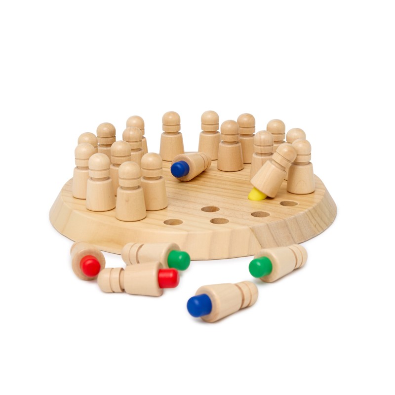 MINILAND ΞΥΛΙΝΟ ΠΑΙΧΝΙΔΙ ΜΝΗΜΗΣ MEMO COLORS
