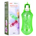 PETIGIO ΦΟΡΗΤΟ ΜΠΟΥΚΑΛΙ ΝΕΡΟΥ ΓΙΑ ΣΚΥΛΟΥΣ 520 ML ΠΡΑΣΙΝΟ