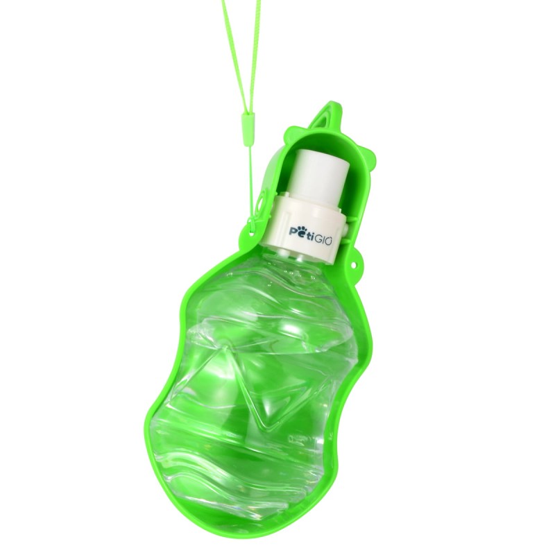PETIGIO ΦΟΡΗΤΟ ΜΠΟΥΚΑΛΙ ΝΕΡΟΥ ΓΙΑ ΣΚΥΛΟΥΣ 280 ML ΠΡΑΣΙΝΟ