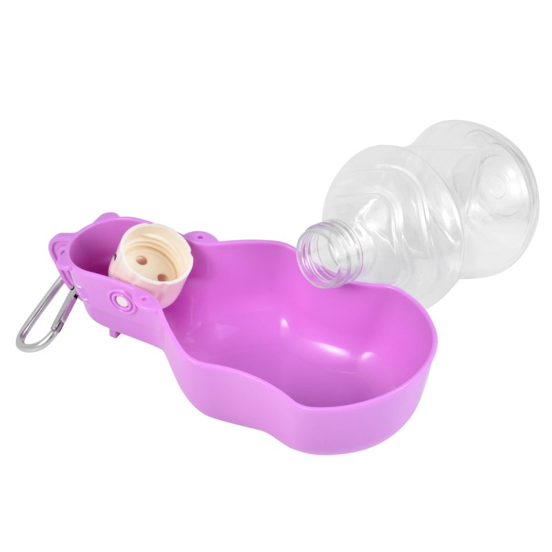 PETIGIO ΦΟΡΗΤΟ ΜΠΟΥΚΑΛΙ ΝΕΡΟΥ ΓΙΑ ΣΚΥΛΟΥΣ 280 ML ΜΩΒ