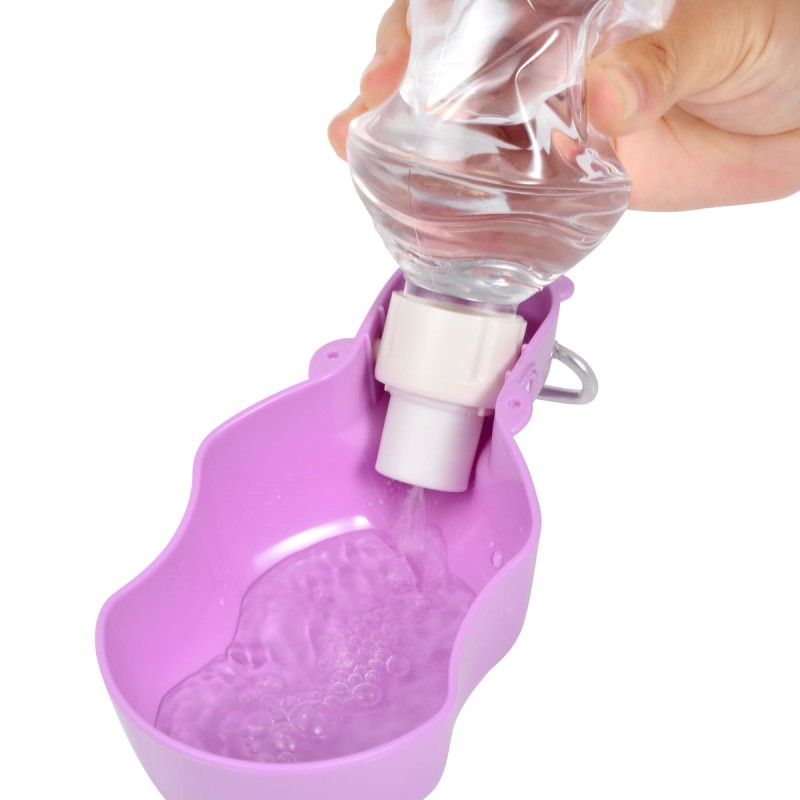 PETIGIO ΦΟΡΗΤΟ ΜΠΟΥΚΑΛΙ ΝΕΡΟΥ ΓΙΑ ΣΚΥΛΟΥΣ 280 ML ΜΩΒ