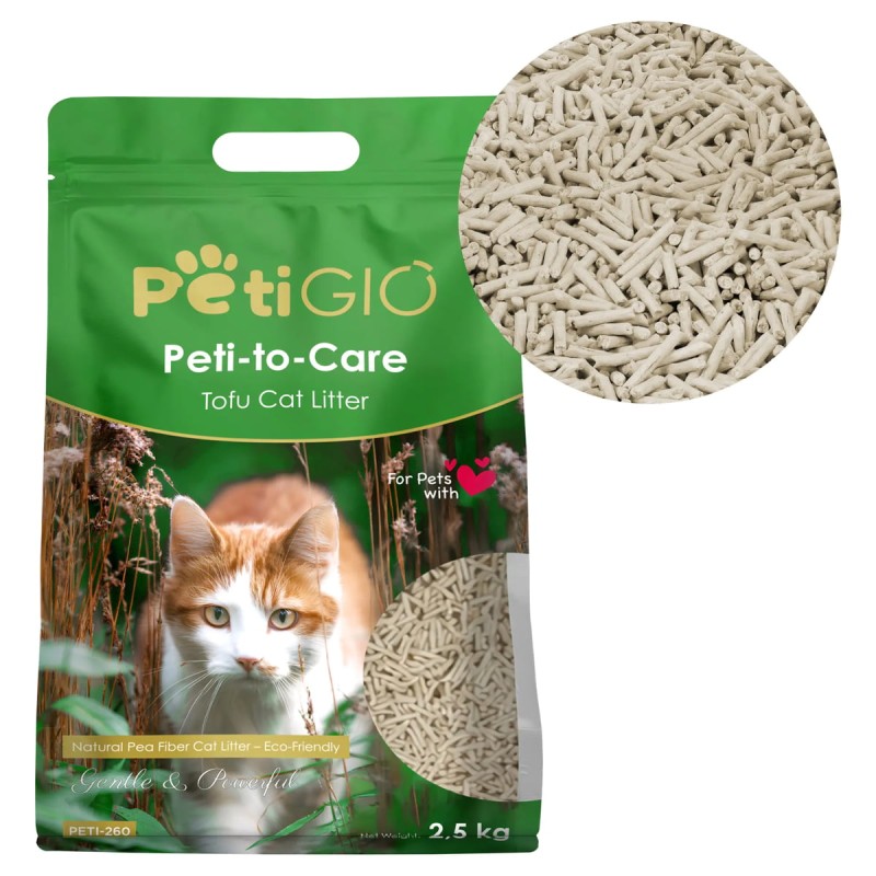 PETIGIO ΦΥΣΙΚΗ ΑΜΜΟΣ ΓΑΤΑΣ TOFU NATURAL