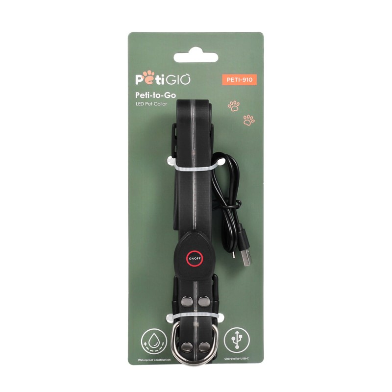 PETIGIO LED ΚΟΛΑΡΟ ΣΚΥΛΟΥ MΕDIUM 41–50 CM
