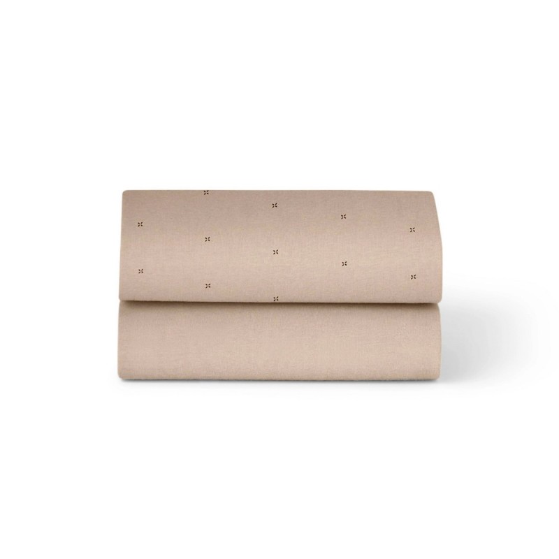 SNUZ ΣΕΤ ΣΕΝΤΟΝΙΑ 2 ΤΕΜΑΧΙΩΝ ΓΙΑ ΛΙΚΝΟ 44 x 80 cm MOCHA CROSS