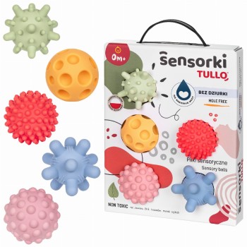 TULLO ΠΑΙΧΝΙΔΙ ΑΙΣΘΗΣΕΩΝ SENSORY BALLS 5 TMX