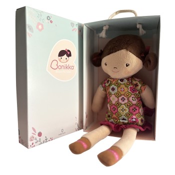 BONIKKA ΥΦΑΣΜΑΤΙΝΗ ΚΟΥΚΛΑ CHE CHE COLLECTION IVY DOLL