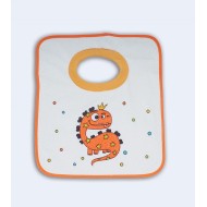 2309 ΣΑΛΙΑΡΑ ΠΕΤΣΕΤΑ - ΠΛΑΣΤΙΚΟ ΜΕ ΣΧΕΔΙΟ 33x36 CM ORANGE