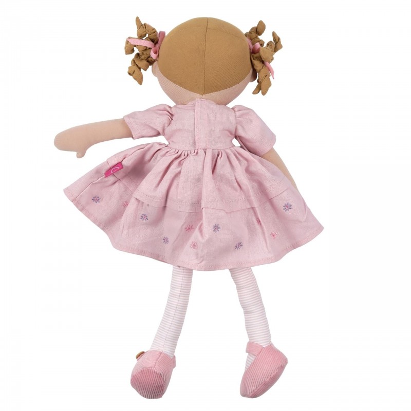 BONIKKA ΥΦΑΣΜΑΤΙΝΗ ΠΑΙΔΙΚΗ ΚΟΥΚΛΑ AMELIA 42 CM