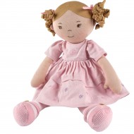 BONIKKA ΥΦΑΣΜΑΤΙΝΗ ΠΑΙΔΙΚΗ ΚΟΥΚΛΑ AMELIA 42 CM