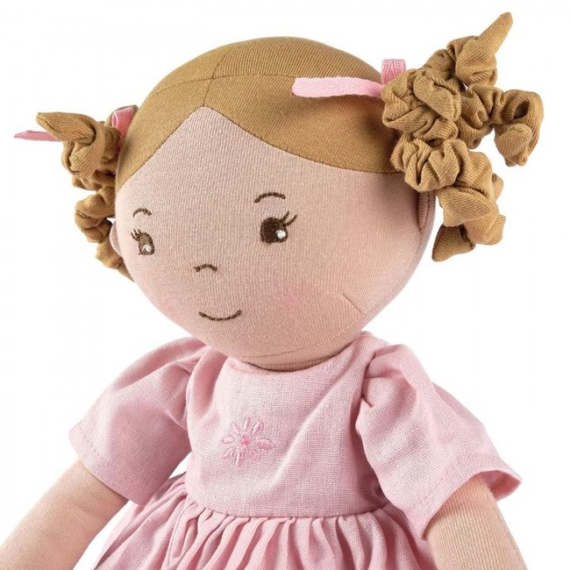 BONIKKA ΥΦΑΣΜΑΤΙΝΗ ΠΑΙΔΙΚΗ ΚΟΥΚΛΑ AMELIA 42 CM