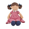 BONIKKA ΥΦΑΣΜΑΤΙΝΗ ΠΑΙΔΙΚΗ ΚΟΥΚΛΑ MANDY 38 CM ΜΕ ΒΡΑΧΙΟΛΑΚΙ ΦΙΛΙΑΣ