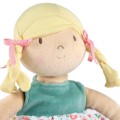 BONIKKA ΥΦΑΣΜΑΤΙΝΗ ΘΕΡΜΑΝΤΙΚΗ ΠΑΙΔΙΚΗ ΚΟΥΚΛΑ ABBY 32 CM