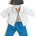 ΣΕΤ ΡΟΥΧΑ ΓΙΑ ΚΟΥΚΛΑ MILD WEATHER BLUE SET 38CM