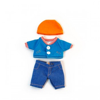 ΣΕΤ ΡΟΥΧΑ ΓΙΑ ΚΟΥΚΛΑ MILD WEATHER JEAN SET 21 ΕΚ