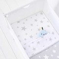 SNUZ ΣΕΤ ΣΕΝΤΟΝΙΑ 2 ΤΕΜΑΧΙΩΝ ΓΙΑ ΛΙΚΝΟ 44 x 80 cm GREY STARS
