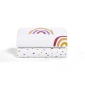 SNUZ ΣΕΤ ΣΕΝΤΟΝΙΑ 2 ΤΕΜΑΧΙΩΝ ΓΙΑ ΛΙΚΝΟ 44x80 cm MULTI RAINBOW
