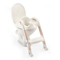 THERMOBABY KIDDYLOO  ΕΚΠΑΙΔΕΥΤΙΚΟ ΚΑΘΙΣΜΑ ΤΟΥΑΛΕΤΑΣ ΜΕ ΣΚΑΛΑΚΙΑ BROWN