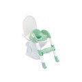 THERMOBABY KIDDYLOO  ΕΚΠΑΙΔΕΥΤΙΚΟ ΚΑΘΙΣΜΑ ΤΟΥΑΛΕΤΑΣ ΜΕ ΣΚΑΛΑΚΙΑ MINT